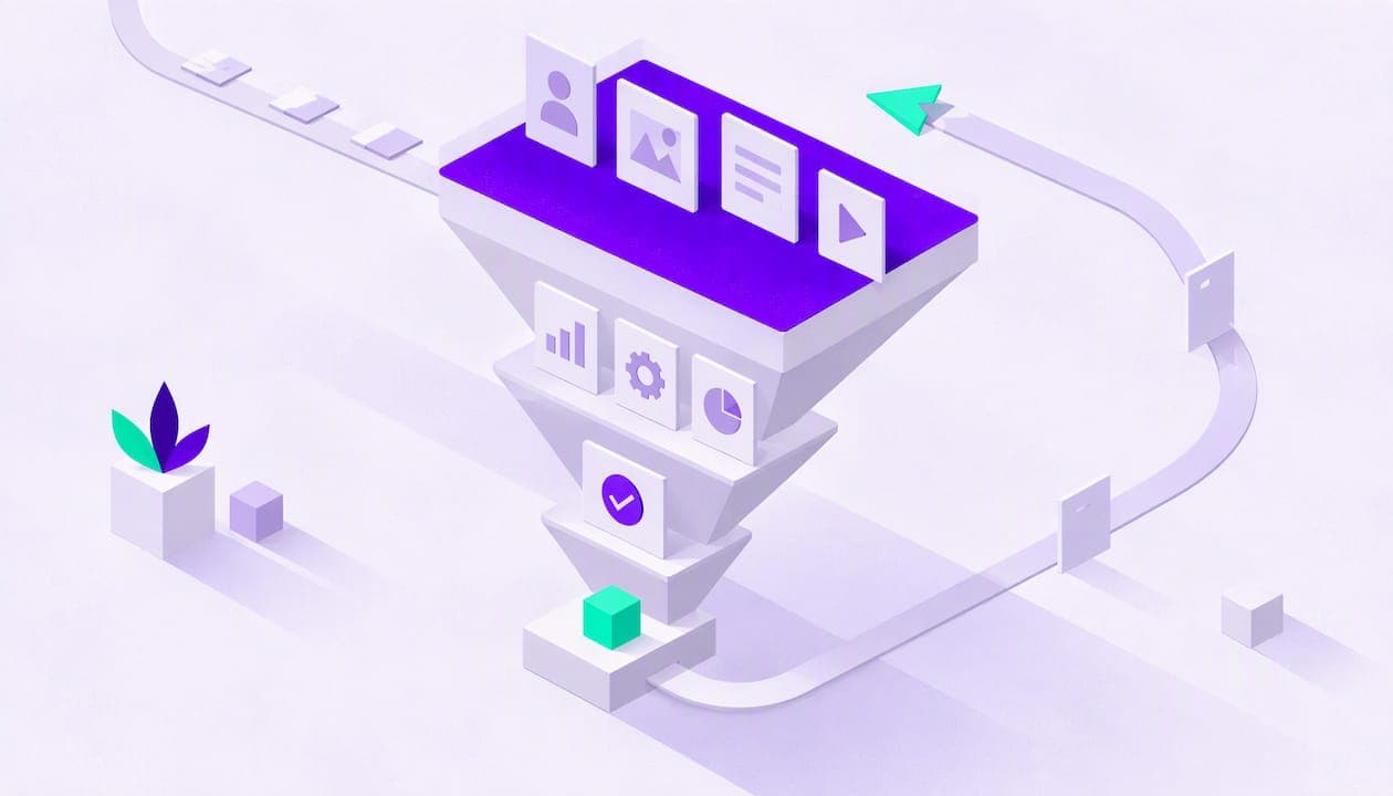 Marketing funnel B2B: fasi, contenuti e metriche nel 2026
